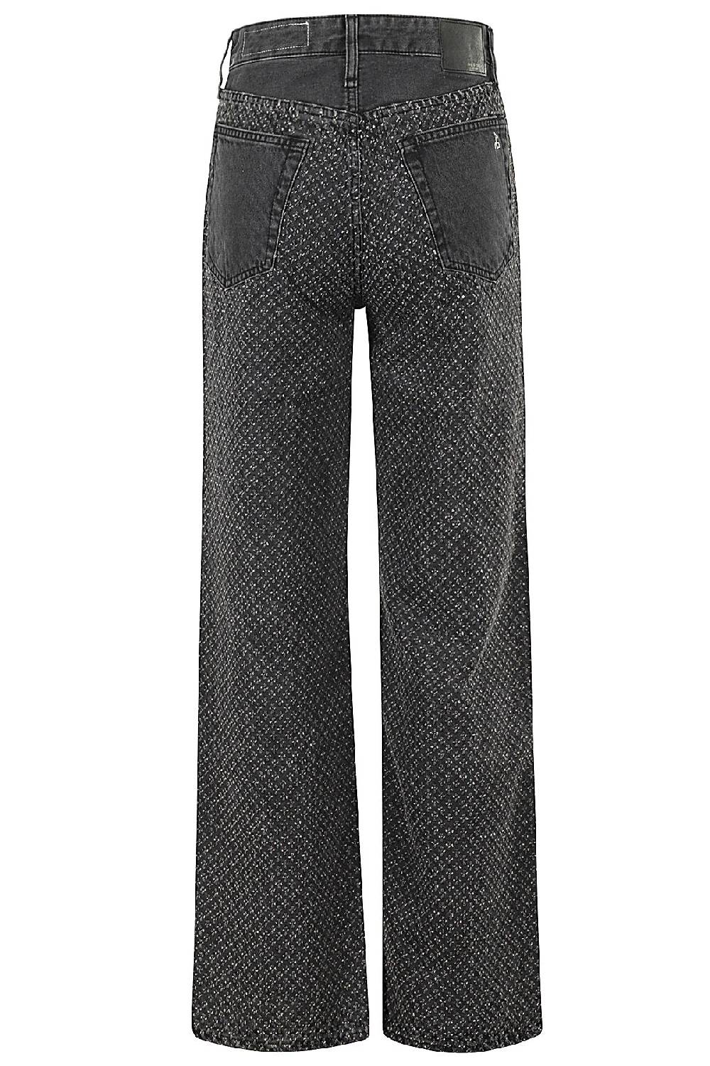 RAG & BONE Jeans Logan Tweed Nero