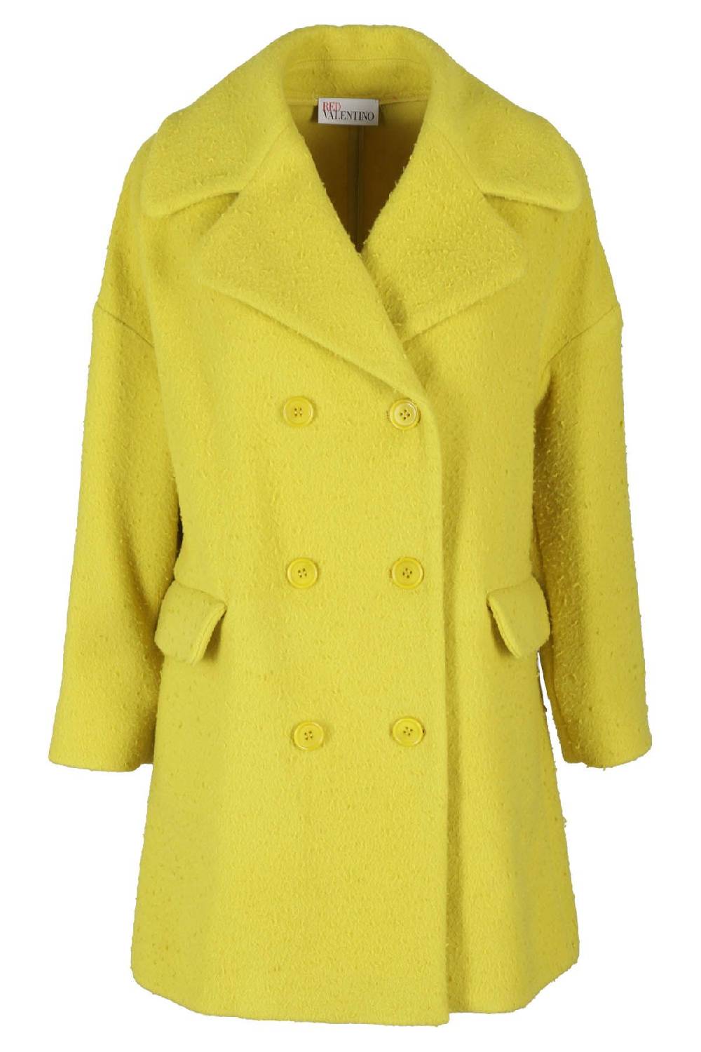 REDVALENTINO Cappotto Casentino Giallo Acido