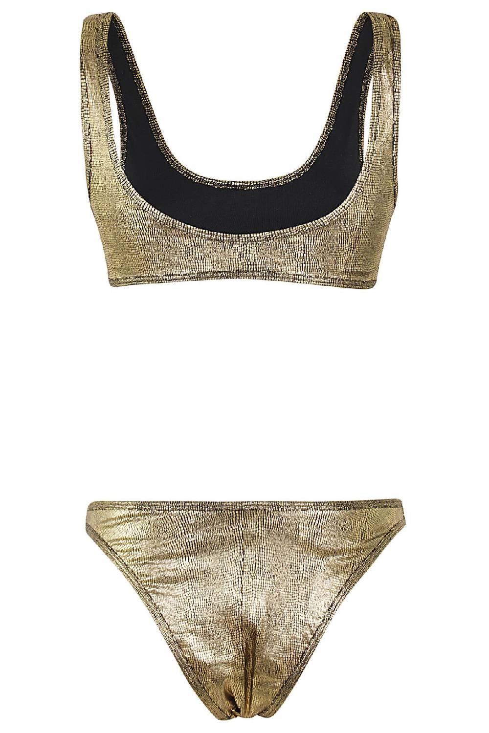 REINA OLGA Costume Bikini Coolio Gold Snake