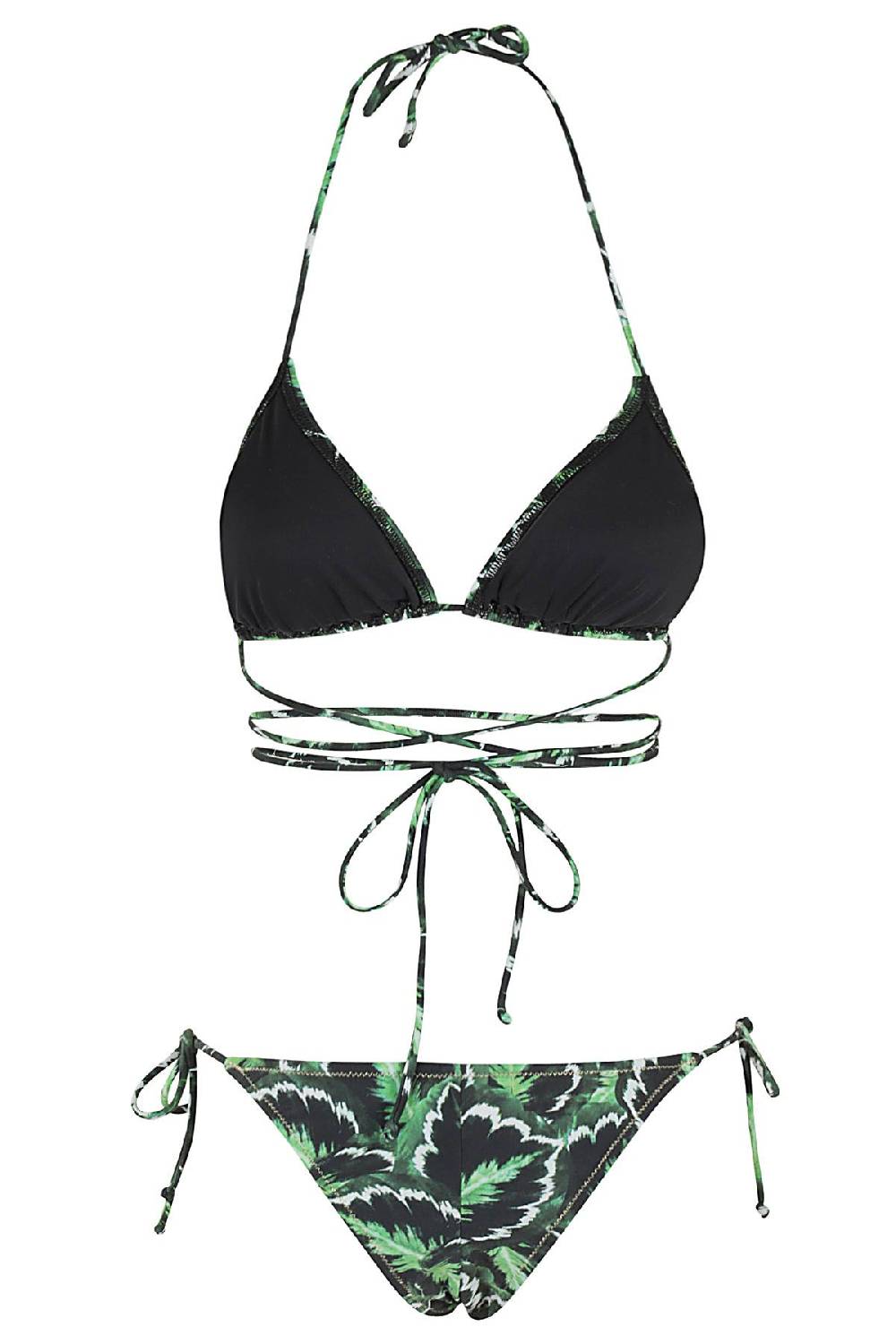 REINA OLGA Costume Bikini Leaf