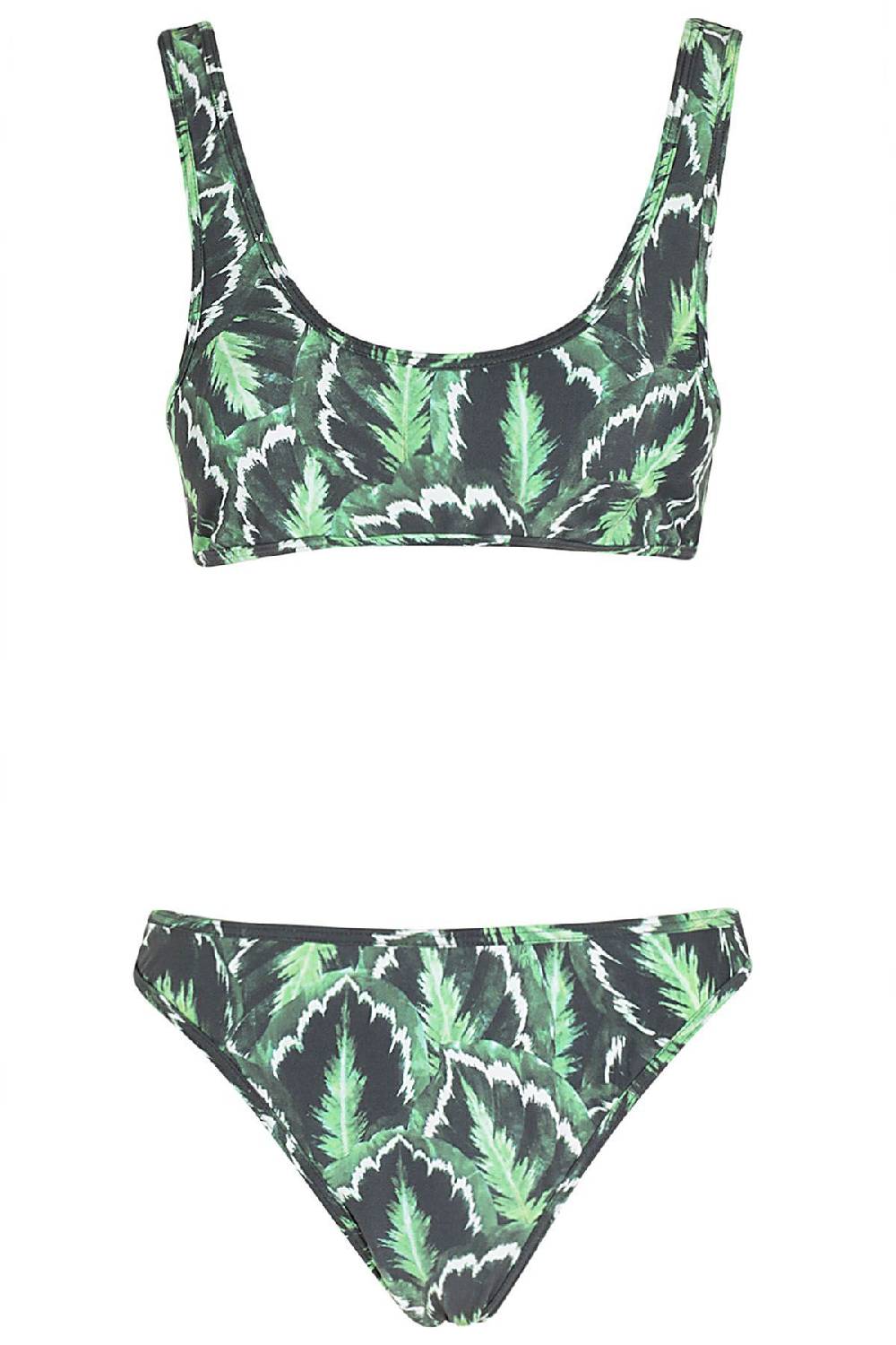 REINA OLGA Costume Bikini Leaf Coolio