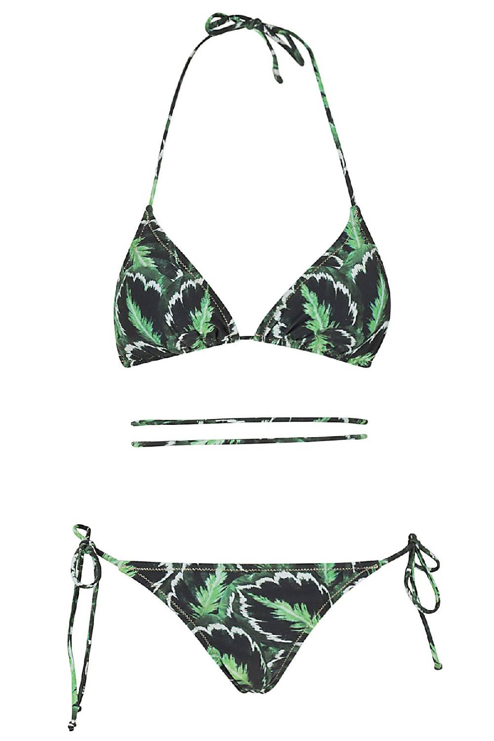 REINA OLGA Costume Bikini Leaf