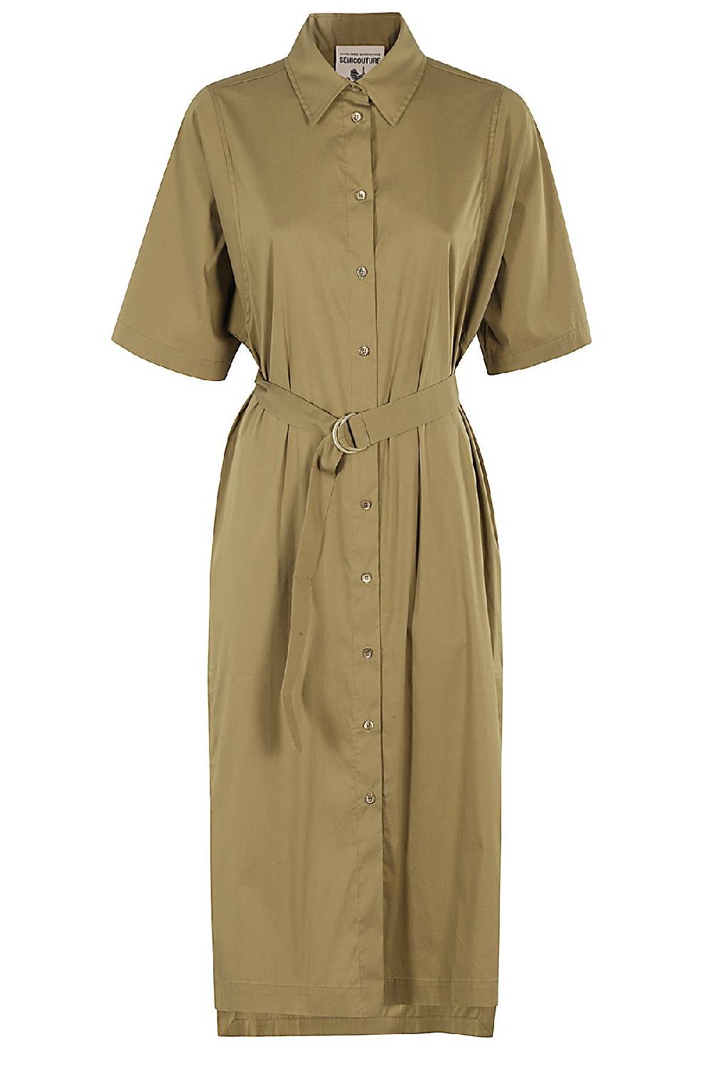 SEMI COUTURE Abito Brunella Verde Militare