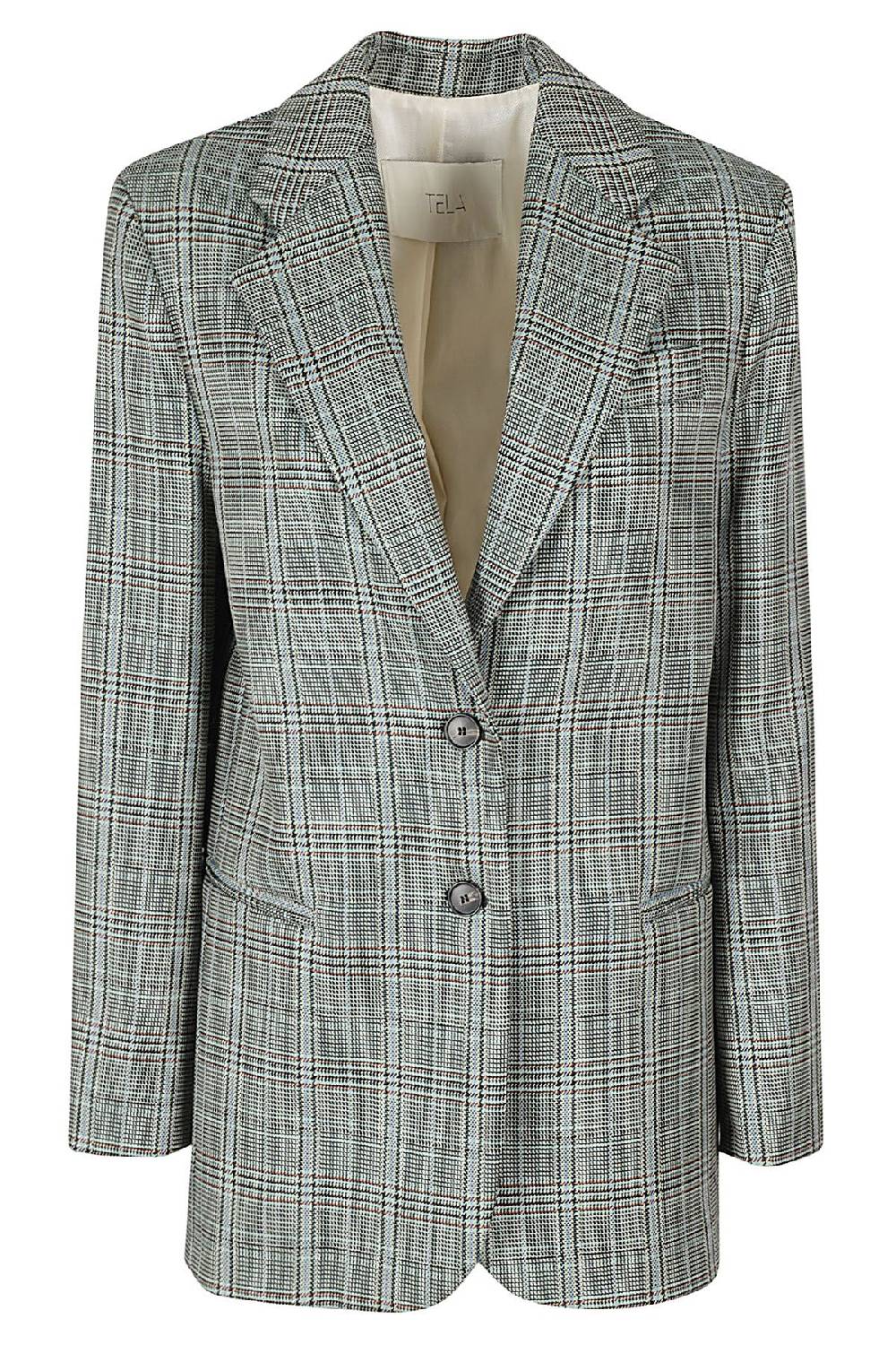 TELA Blazer Zelo Check Verde