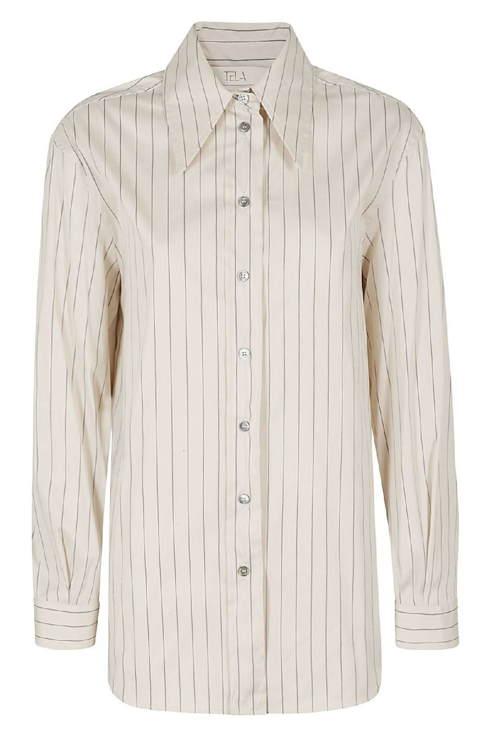 TELA Camicia Giangy Bast Righe Nude