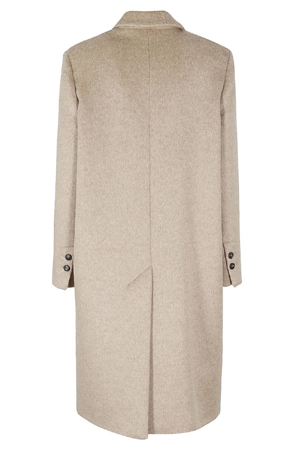 TELA Cappotto Doppiopetto Beige