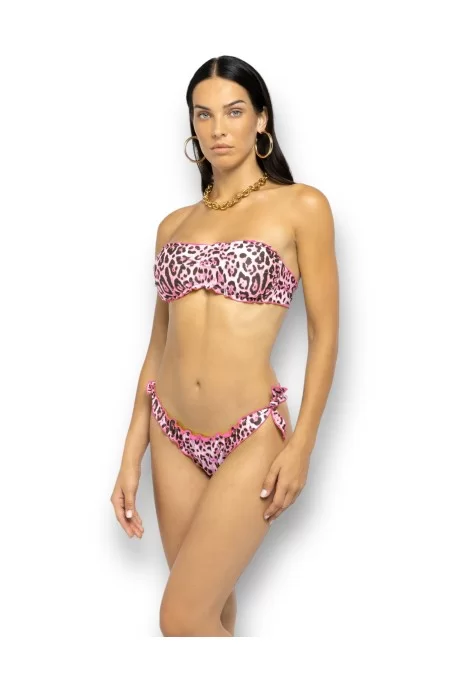 4GIVENESS BIKINI FASCIA E SLIP PRETTY LEO