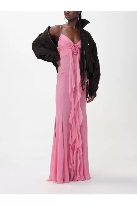 BLUMARINE BLUMARINE Abito Elegante Da Donna Con Dettagli Floreali E Tessuto Di Alta Qualità