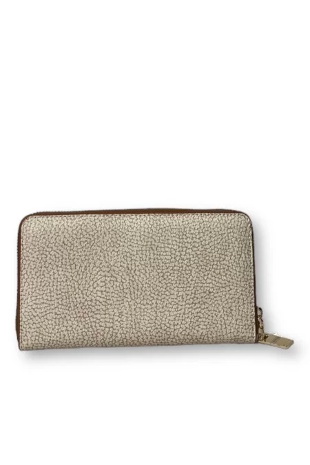 BORBONESE PORTAFOGLIO LARGE ZIP ROUND