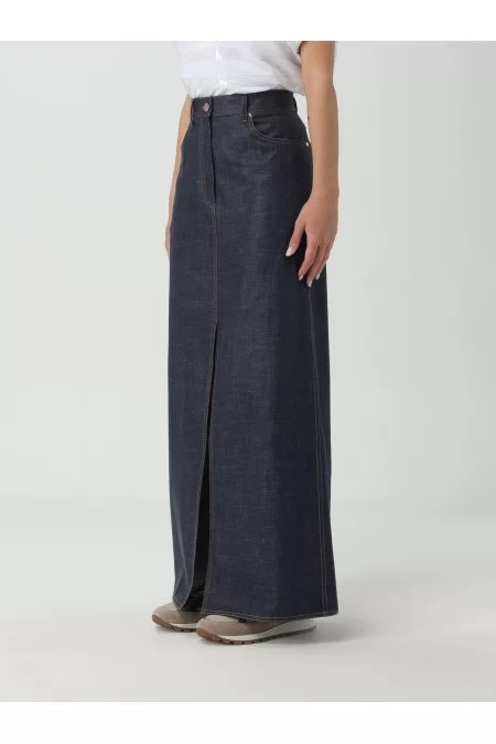 BRUNELLO CUCINELLI DONNA GONNA DENIM