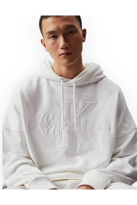 CALVIN KLEIN PREMIUM MONOLOGO HOODIE