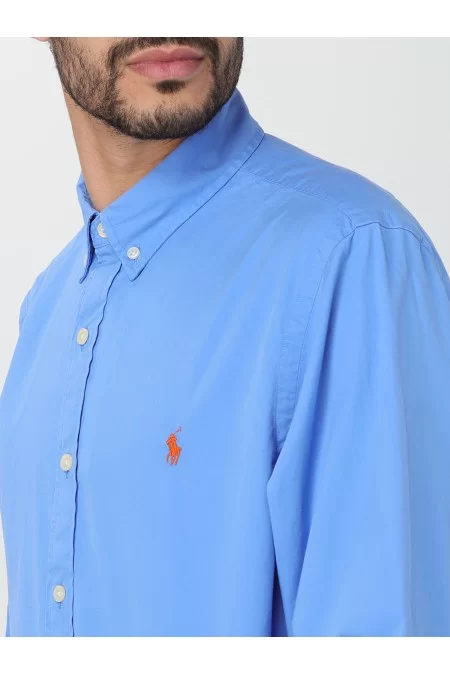 POLO RALPH LAUREN UOMO Camicia Uomo Polo Ralph Lauren Uomo Marchio Di Alta Moda Con Camicie Di Qualità E Stile Impeccabile. 100% Cotone, Design Classico, Adatto Per Occasioni Formali E Casual