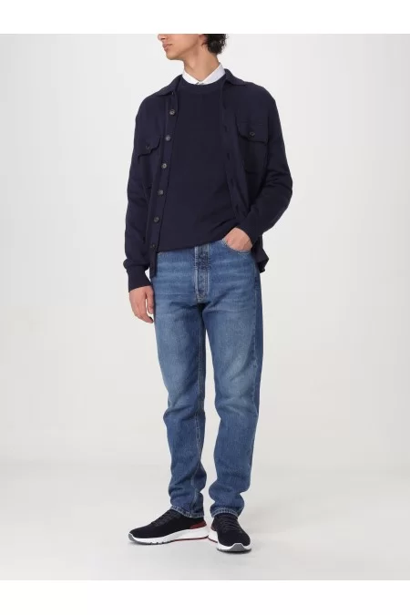 BRUNELLO CUCINELLI Cardigan Uomo Di Brunello Cucinelli Elegante Cardigan In Cashmere E Lana Di Alta Qualità. Perfetto Per Ogni Occasione