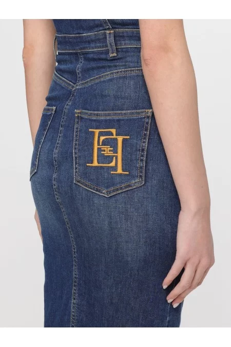 ELISABETTA FRANCHI ABITO DONNA JEANS
