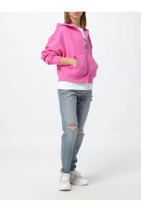 CALVIN KLEIN Felpa Da Donna Calvin Klein Marchio Di Alta Moda Con Felpa Di Qualità E Stile Versatile