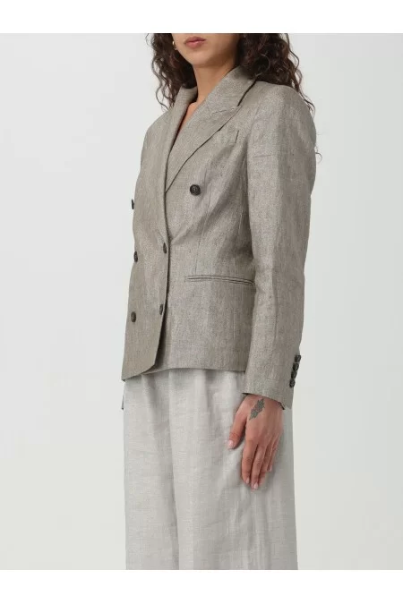 BRUNELLO CUCINELLI DONNA Giacca Brunello Cucinelli Donna Marchio Di Lusso Italiano Con Qualità Artigianale E Design Elegante