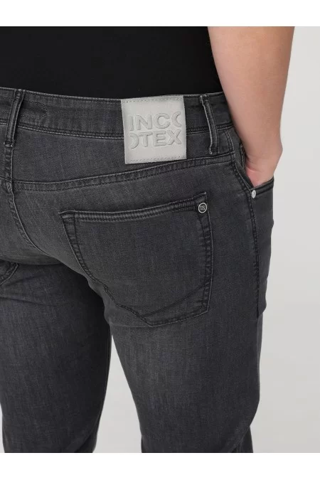 INCOTEX RED 5P DENIM STR WASH 1