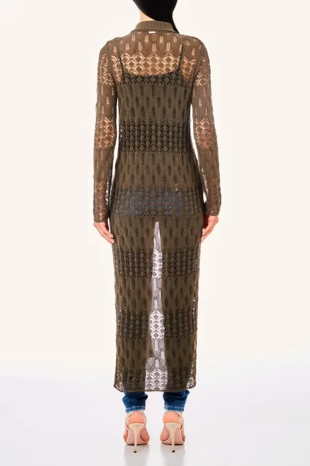 LIUJO JEANS CORE ECS MAGLIA APERTA M/L