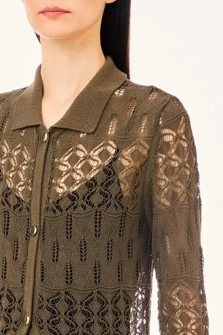 LIUJO JEANS CORE ECS MAGLIA APERTA M/L