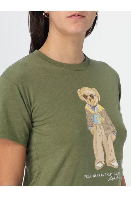 POLO RALPH LAUREN DONNA Maglietta Da Donna POLO RALPH LAUREN Elegante Maglietta Da Donna Della Rinomata Marca POLO RALPH LAUREN, Nota Per La Qualità E Lo Stile Senza Tempo. Realizzata Con Tessuti Di Alta Qualità Per Un Comfort