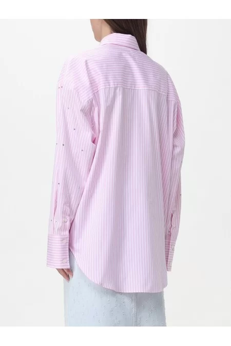 MSGM Maglietta Donna Di Alta Qualità Da MSGM Un Design Femminile Di Tendenza Con Tessuto Di Qualità Suprema