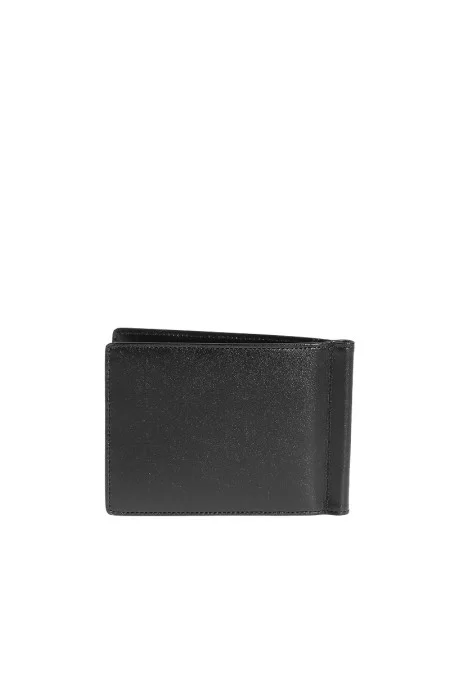 MONTBLANC WALLET 6CC MONEY CLIP BLACK