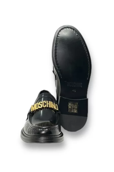 MOSCHINO MOSCHINO Marchio Di Lusso Con Moccasini Di Alta Qualità E Design Unico
