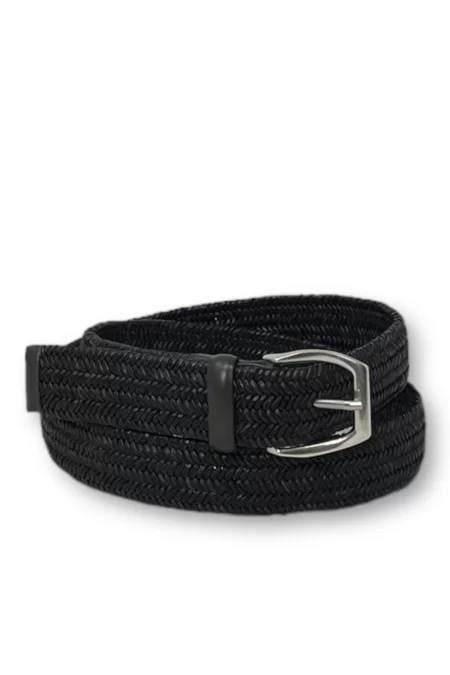 ORCIANI CINTURA INTRECCIATA WIDE IN PELLE