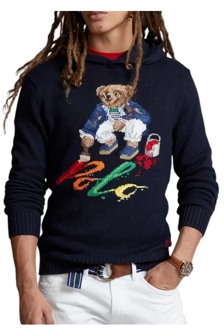 POLO RALPH LAUREN UOMO BEAR PULLOVER