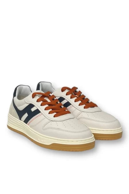 HOGAN Scarpa Sneaker Hogan H630 Allacciato Moderna E Confortevole, Perfetta Per Ogni Occasione. Acquistala Ora! Colore: Blu Scuro Materiale: Pelle Di Alta Qualità Stile: Casual Elegante Disponibile Negli Uomini Taglie