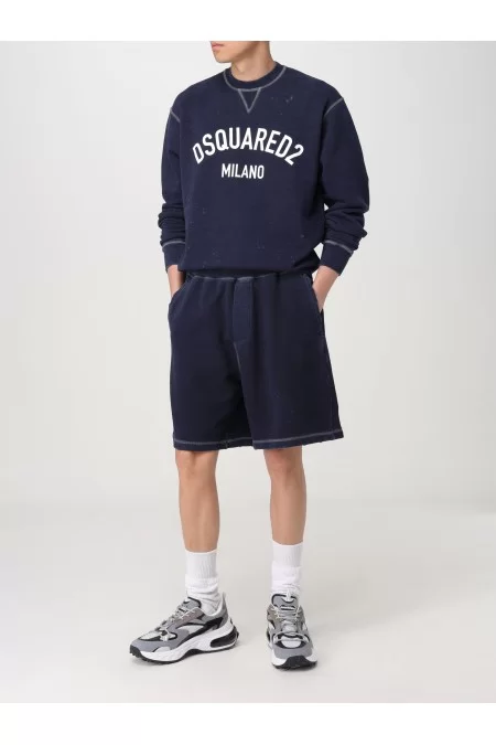 DSQUARED2 Sweatshirt DSQUARED2 Per Uomo Maglione Di Alta Qualità Con Design Alla Moda. Materiale Morbido E Confortevole Per Un Look Elegante E Casual. Perfetto Per Ogni Occasione, Dalla Palestra Alle Uscite Informali
