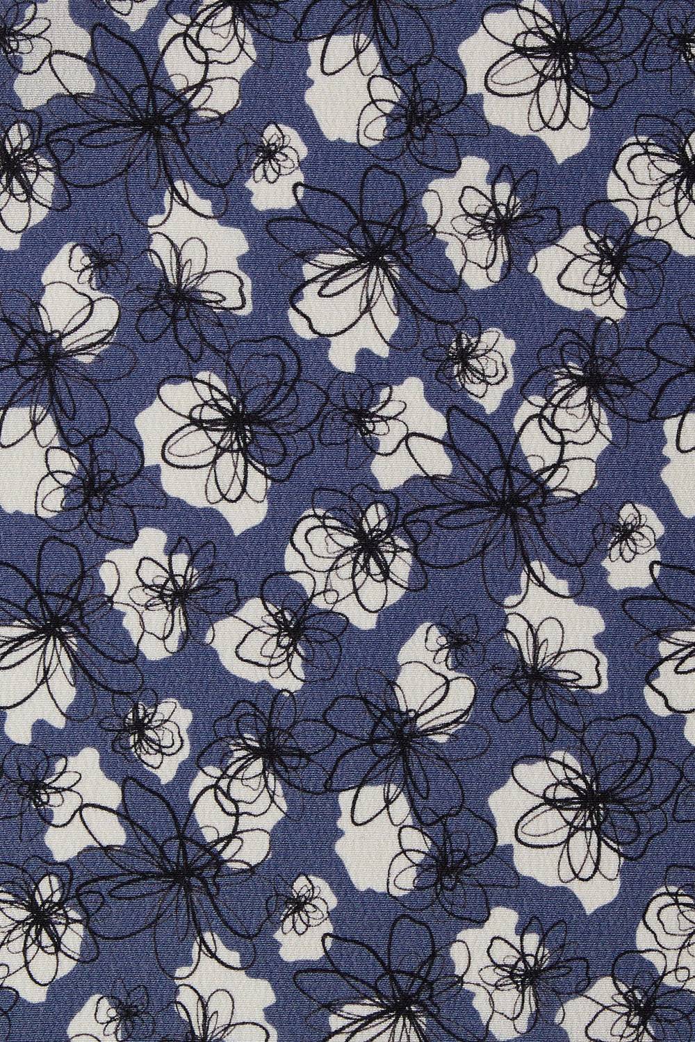 Piazza Sempione Abito Con Collo A Foulard Stampa Fiori