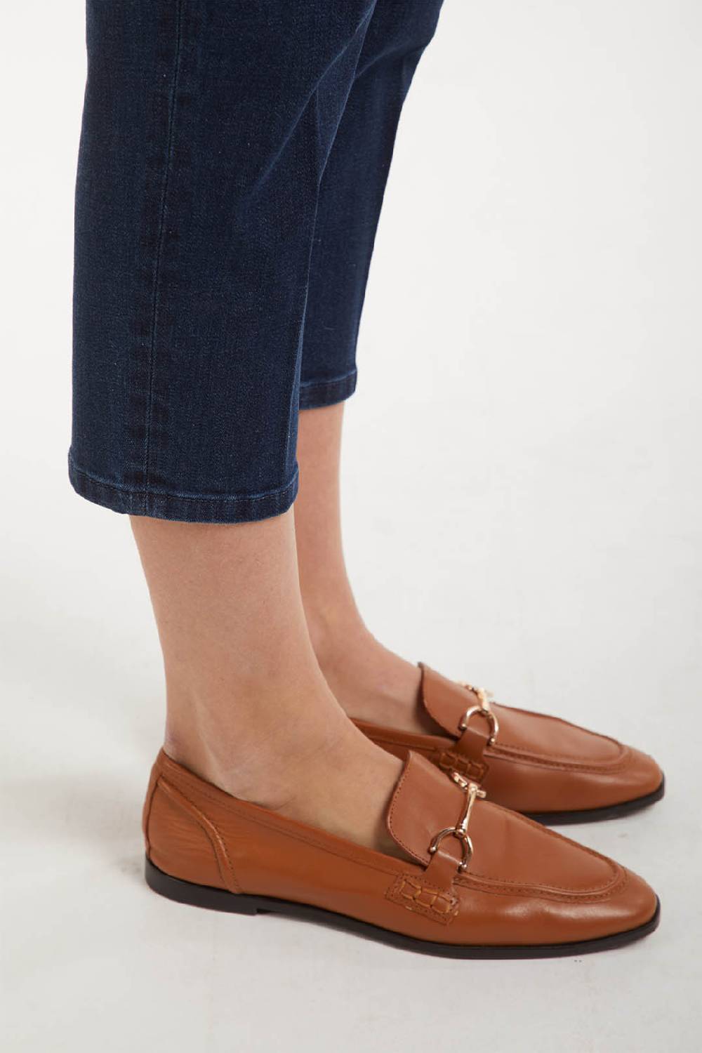 Piazza Sempione AUDREY Pantalone Iconico AUDREY In Denim Blu Elasticizzato