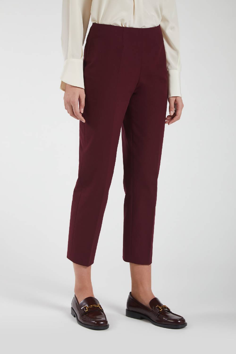 Piazza Sempione AUDREY Pantalone in cotone bielastico