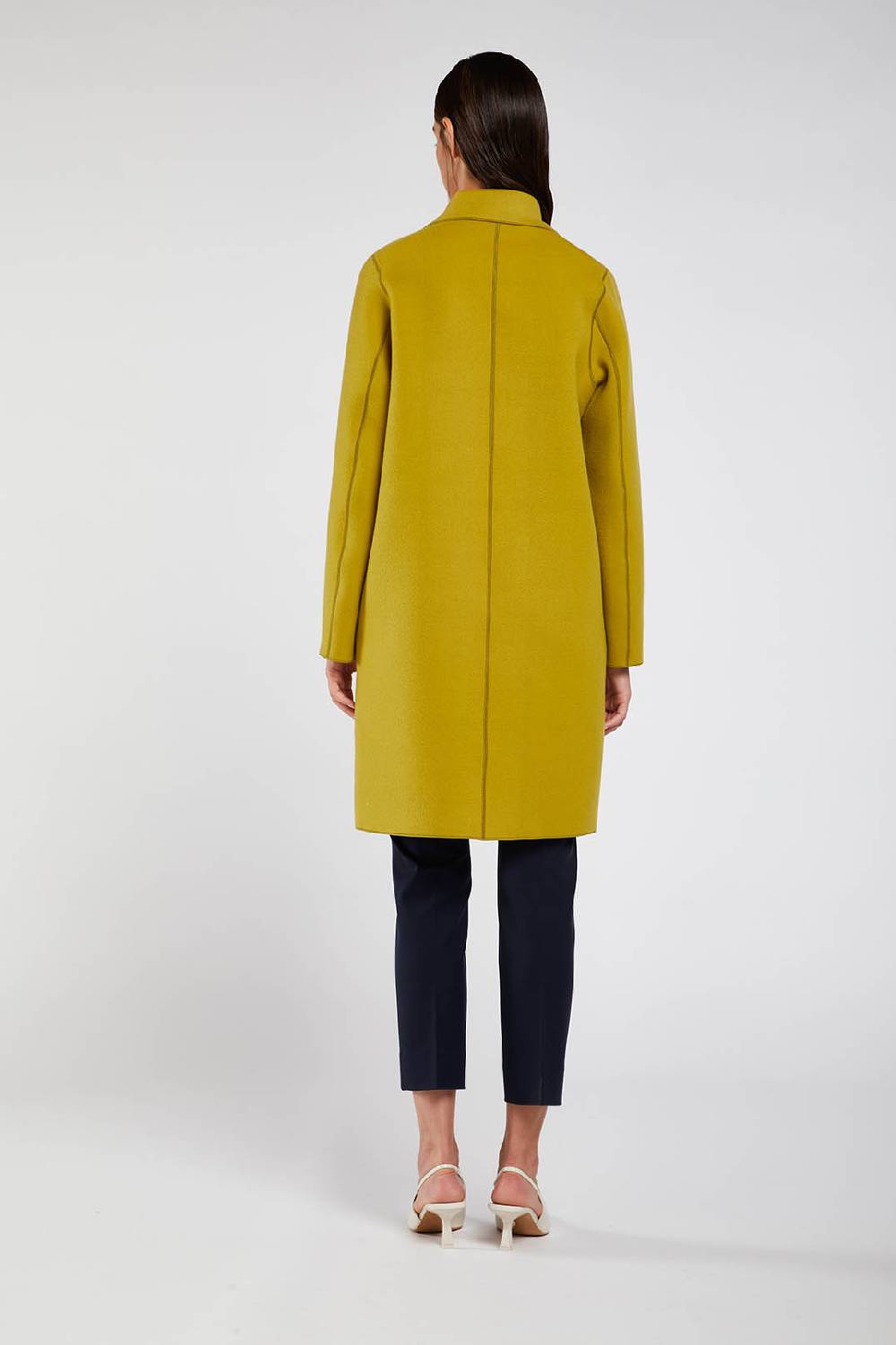 Piazza Sempione Cappotto In Panno Double Fantasia Check