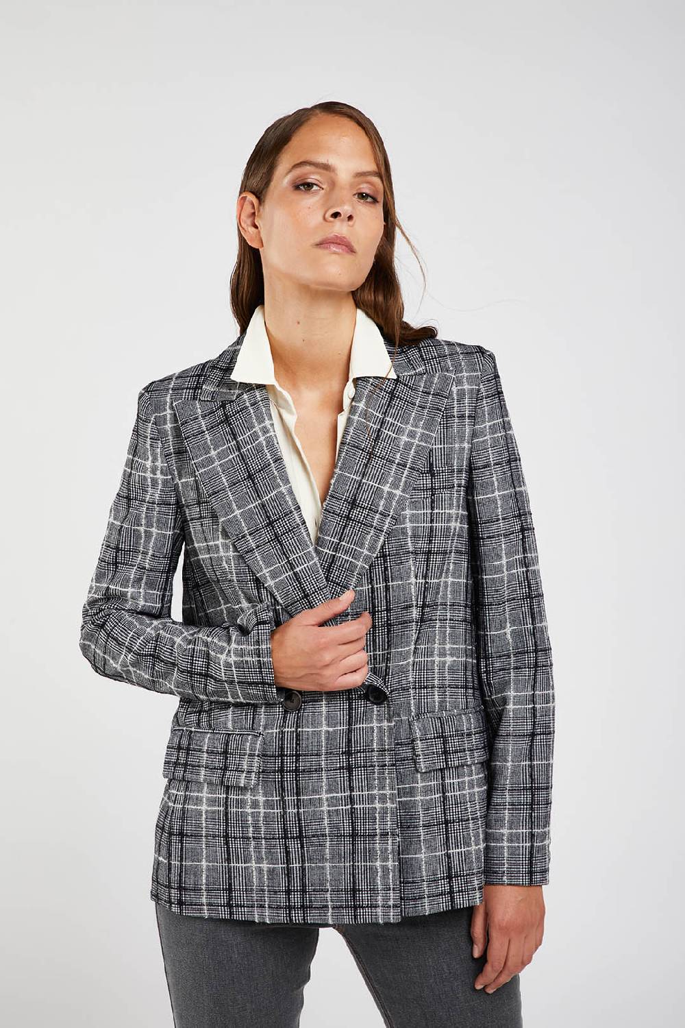 Piazza Sempione Giacca doppiopetto in principe di Galles