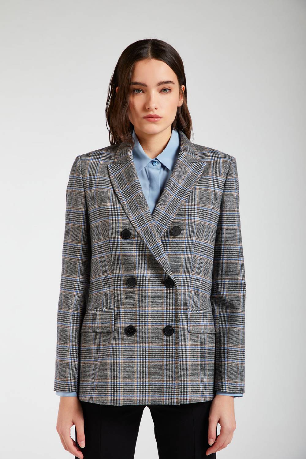 Piazza Sempione Giacca doppiopetto in Principe di Galles