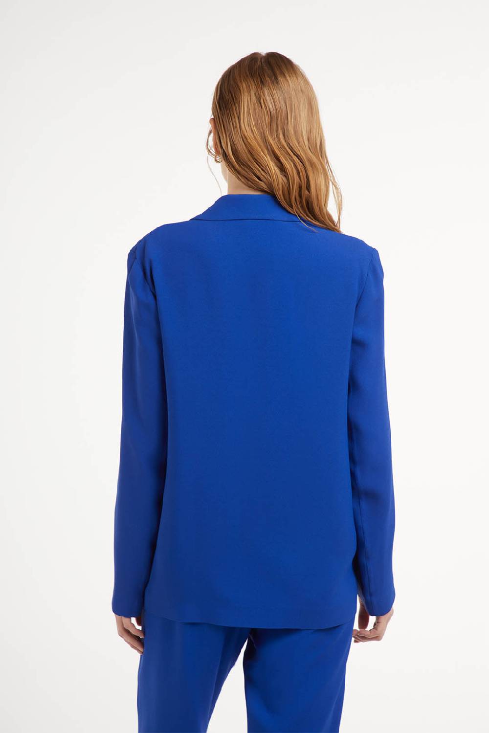 Piazza Sempione Giacca Monopetto In Crepe Misto Viscosa