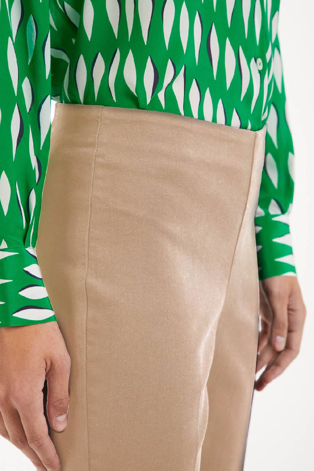 Piazza Sempione GRACE Vita Alta In Bull Di Lyocell Elasticizzato