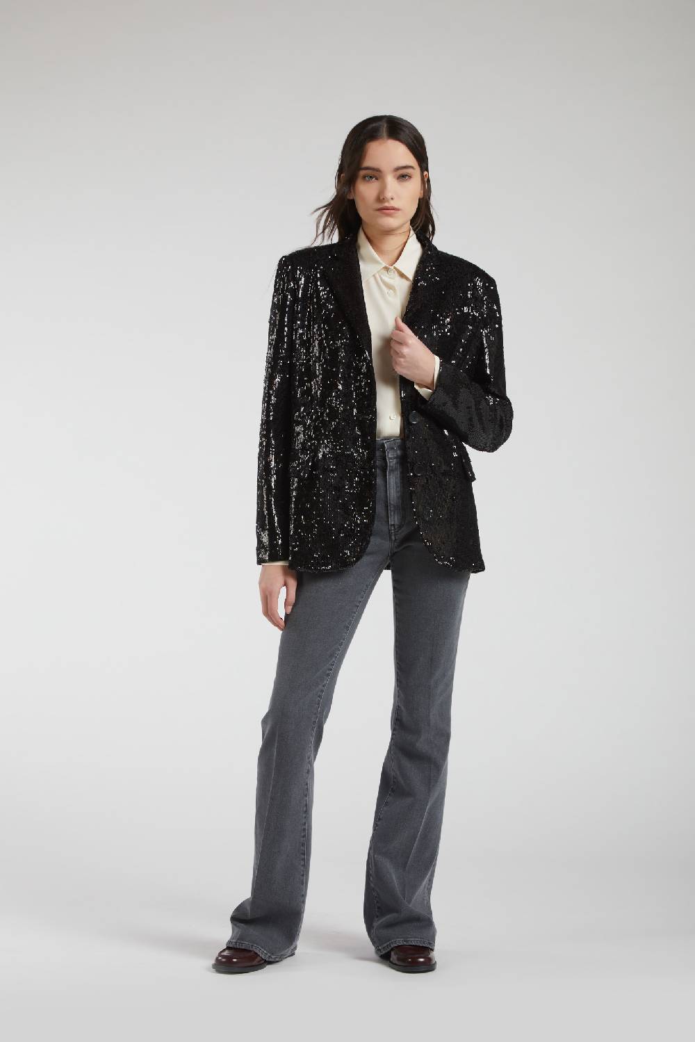 Piazza Sempione JENNIFER Pantalone 5 Tasche Bootcut In Denim