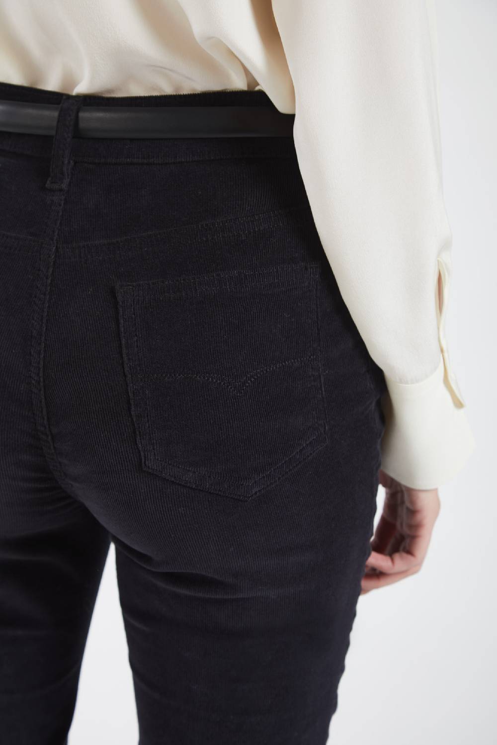 Piazza Sempione JENNIFER Pantalone Bootcut Con Ricamo Monogram