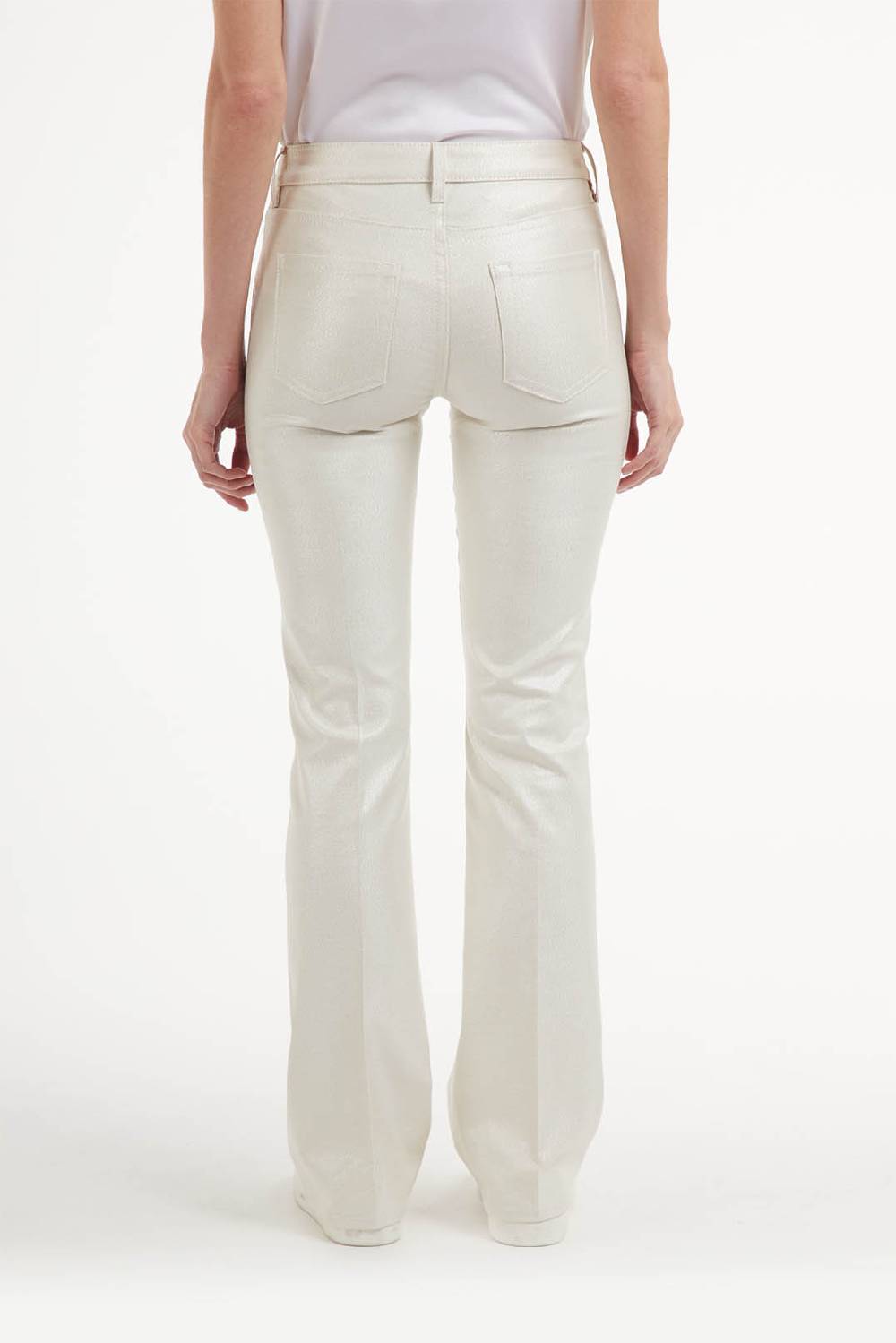 Piazza Sempione JENNIFER Pantalone Bootcut Effetto Acqua