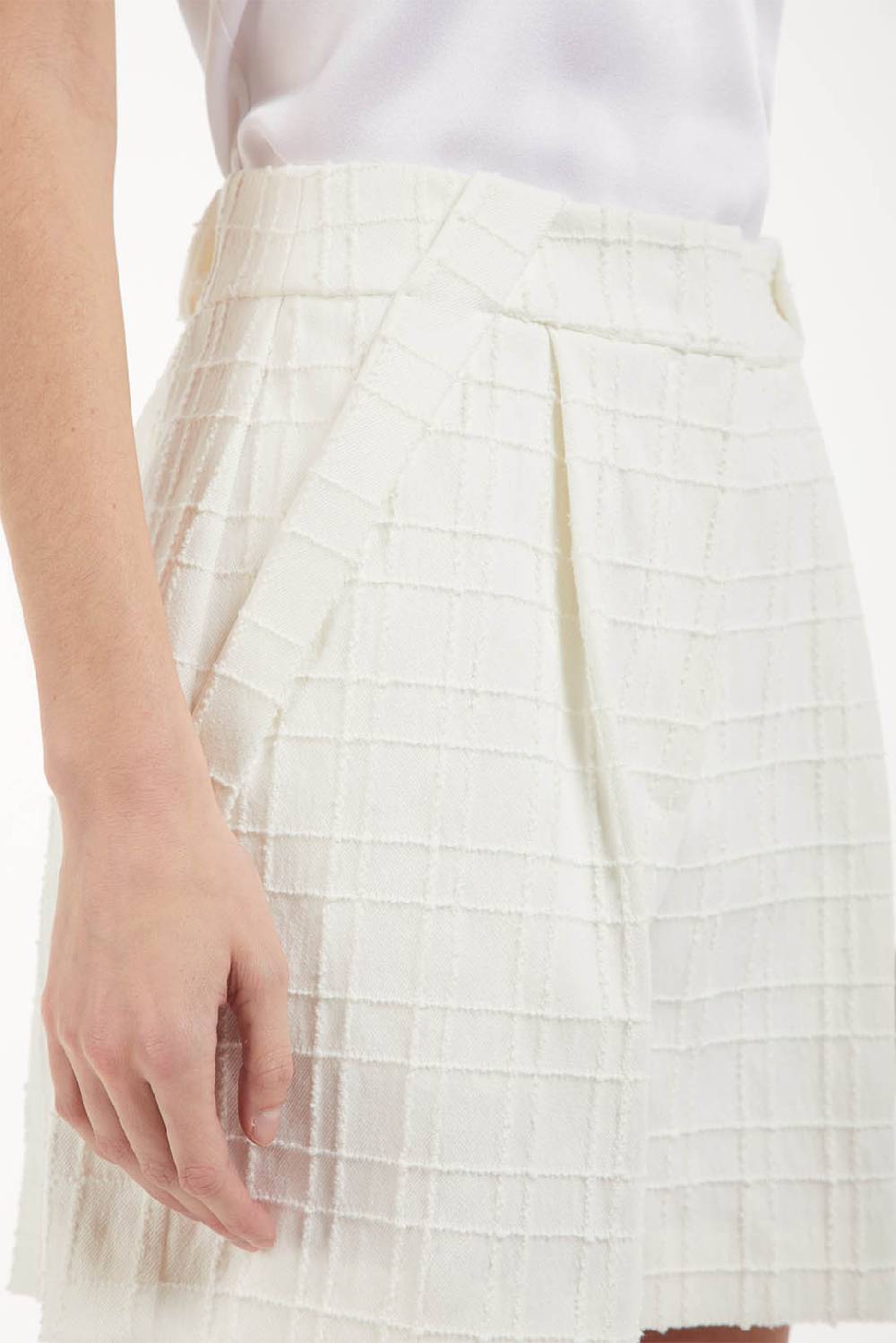 Piazza Sempione JULIA Bermuda In Bull Di Cotone Operato