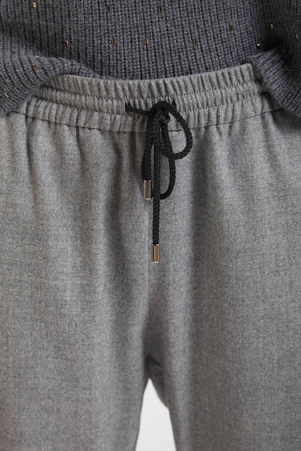 Piazza Sempione KATIE Pantalone Con Coulisse In Lana