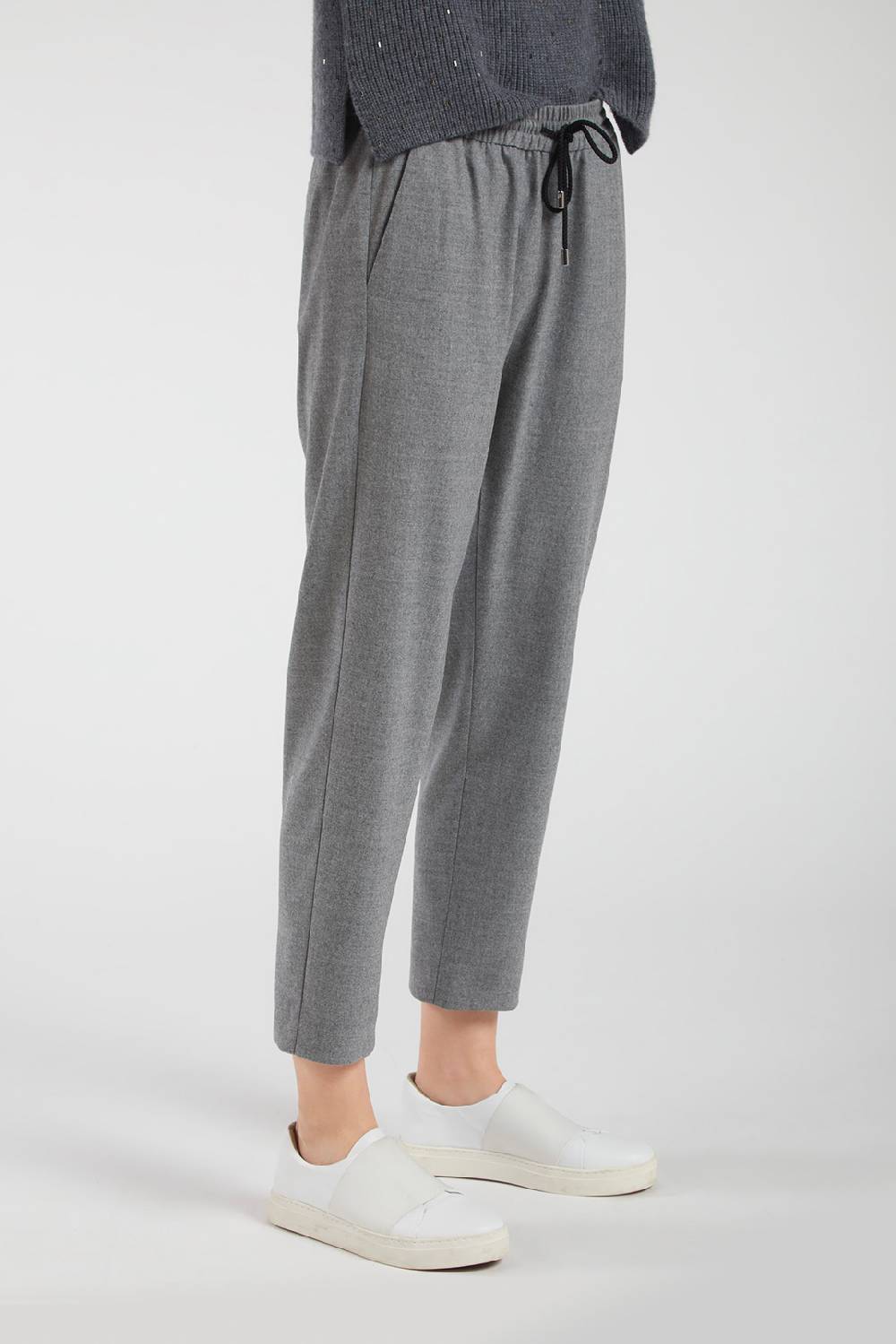 Piazza Sempione KATIE Pantalone Con Coulisse In Lana