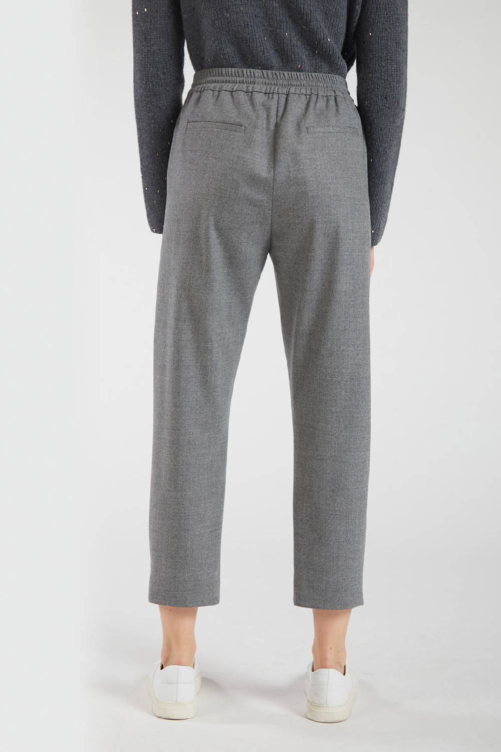 Piazza Sempione KATIE Pantalone Con Coulisse In Lana