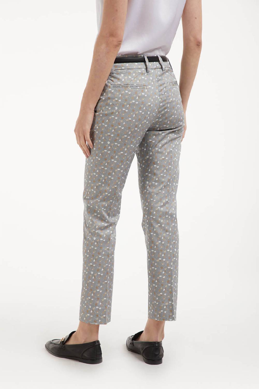 Piazza Sempione KIM Pantalone Stampato Con Microfantasia