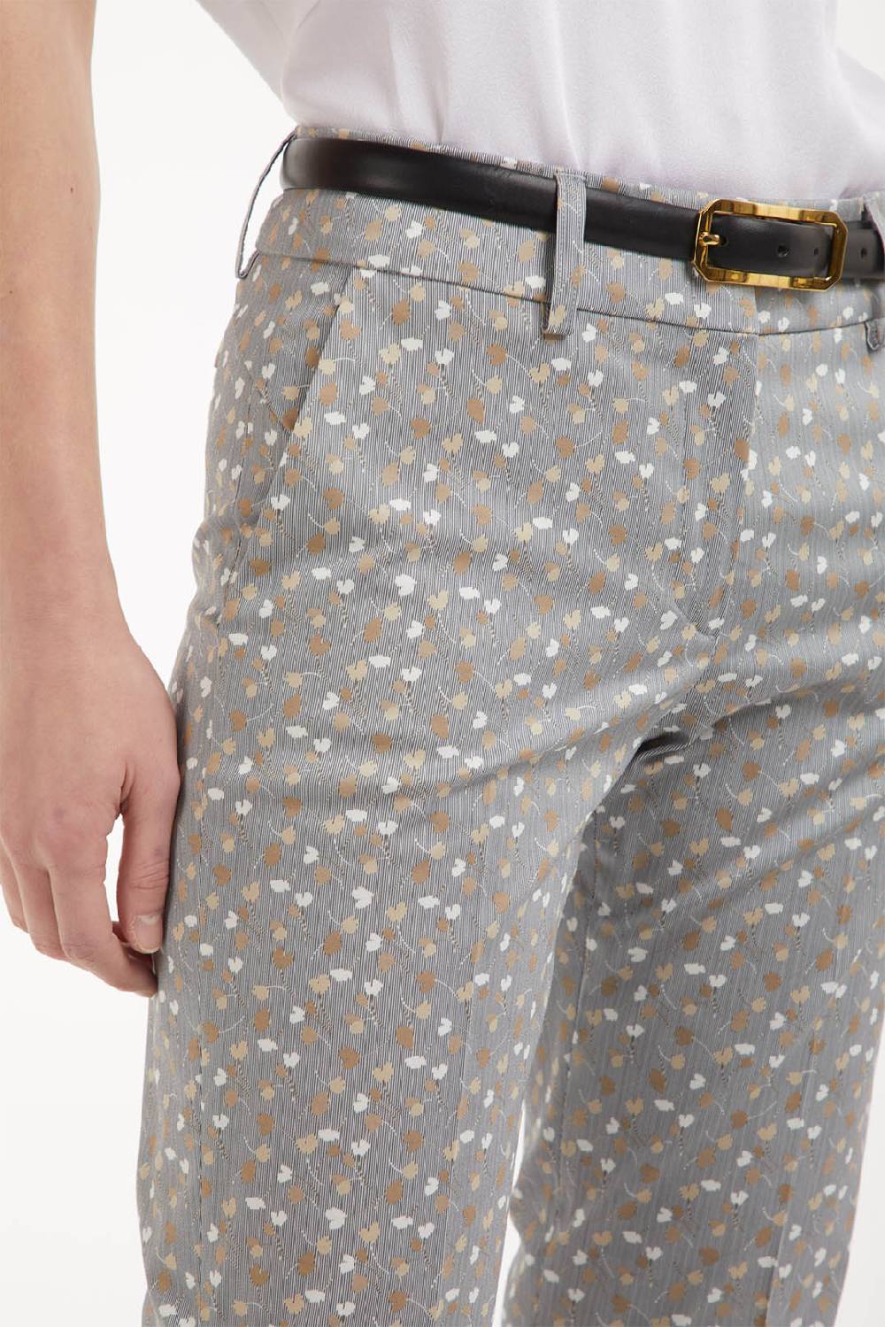 Piazza Sempione KIM Pantalone Stampato Con Microfantasia