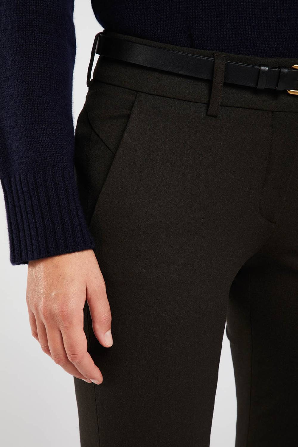 Piazza Sempione KIM Tela Compatta Di Lana Bielastica