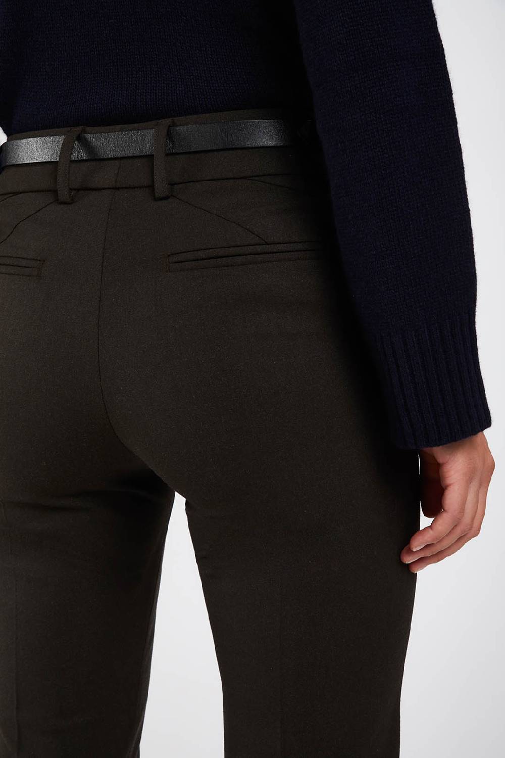 Piazza Sempione KIM Tela Compatta Di Lana Bielastica